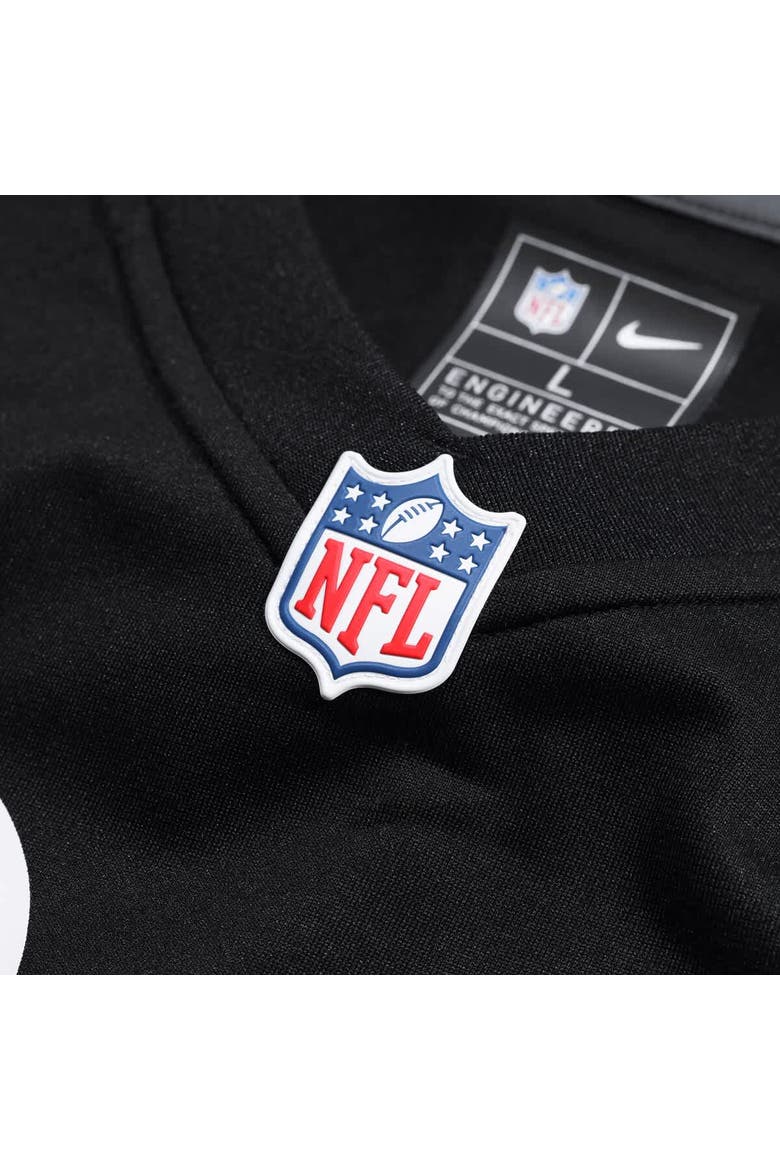 Men's Nike Kaleb Johnson  Black Pittsburgh Steelers Team Game Jersey, Alternate, color, Black