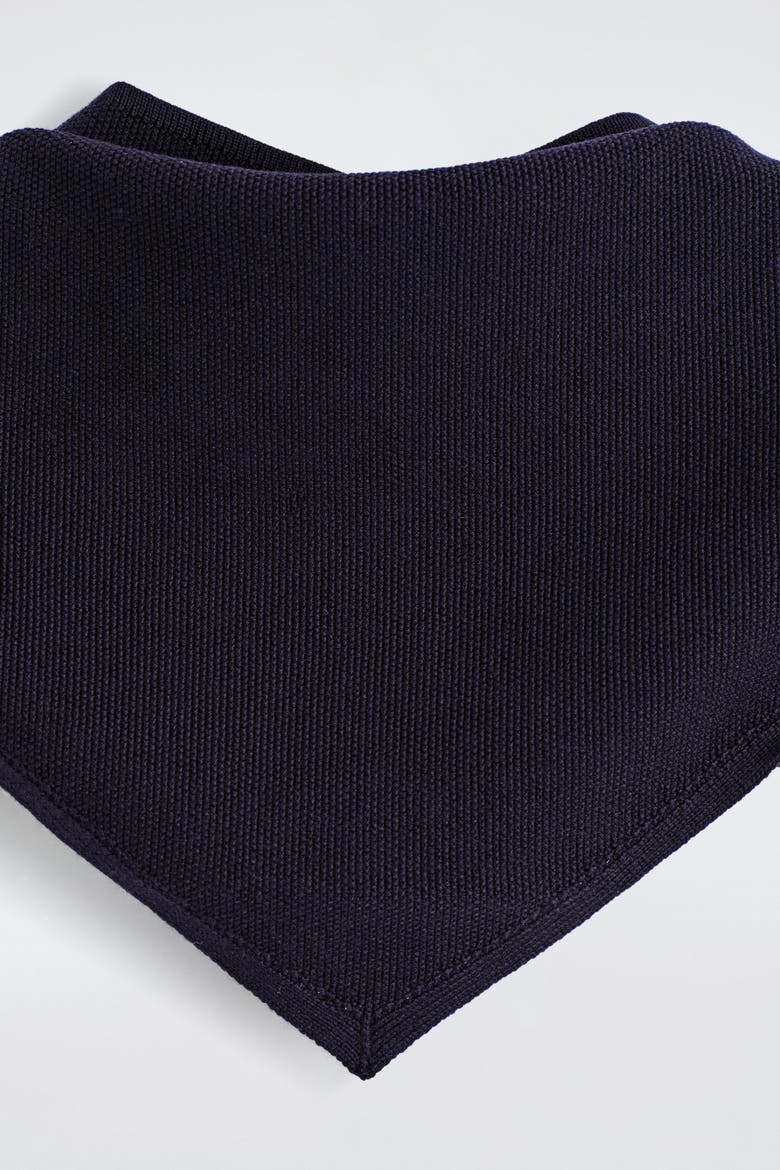 Textured Merino Wool Scarf, Alternate, color, NAVY