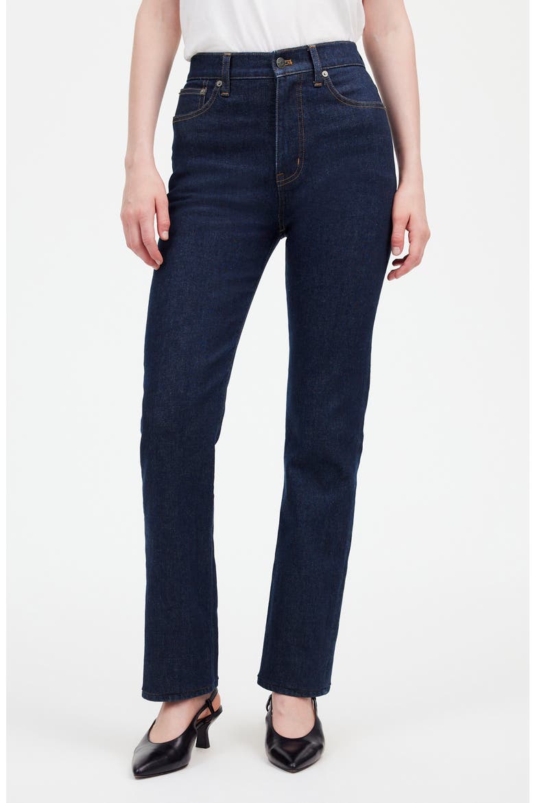 '90s Straight Leg Jeans, Main, color, NORMAN WASH