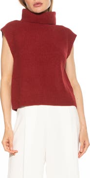 Alexia Admor Jaylani Sleeveless Turtleneck Sweater