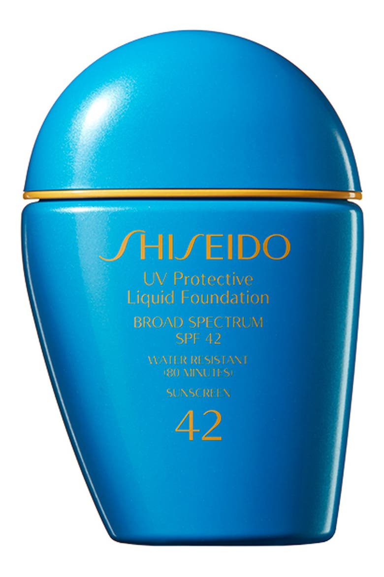 Sun UV Protective Liquid Foundation SPF 42, Main, color, LIGHT BEIGE