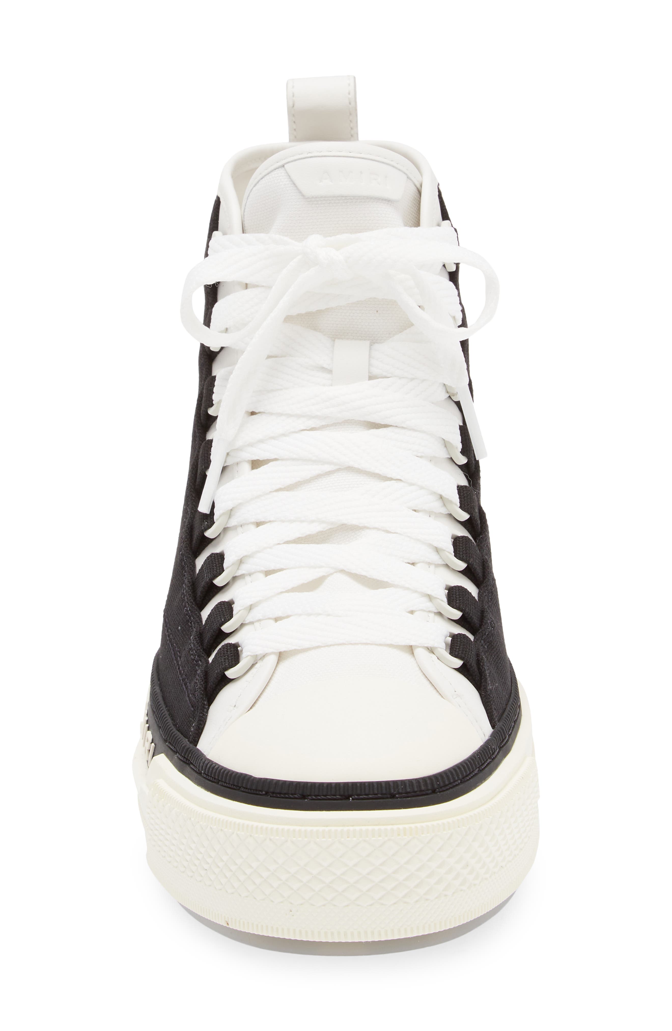 AMIRI Court Logo High Top Platform Sneaker, Alternate, color, 