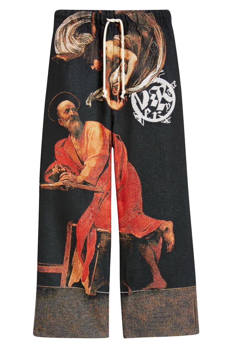 Calling of Saint Matthews Drawstring Pants, Alternate, color, BLACK