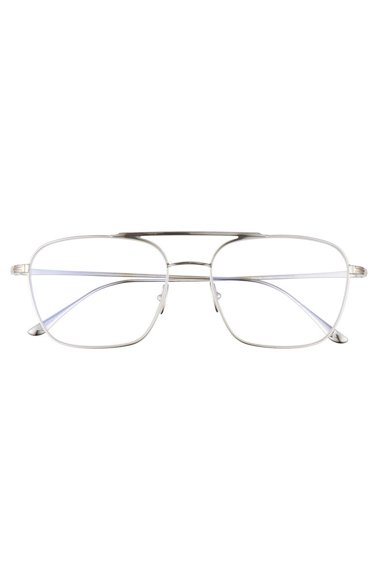 TOM FORD 54mm Blue Light Blocking Navigator Optical Glasses, Alternate, color, 
