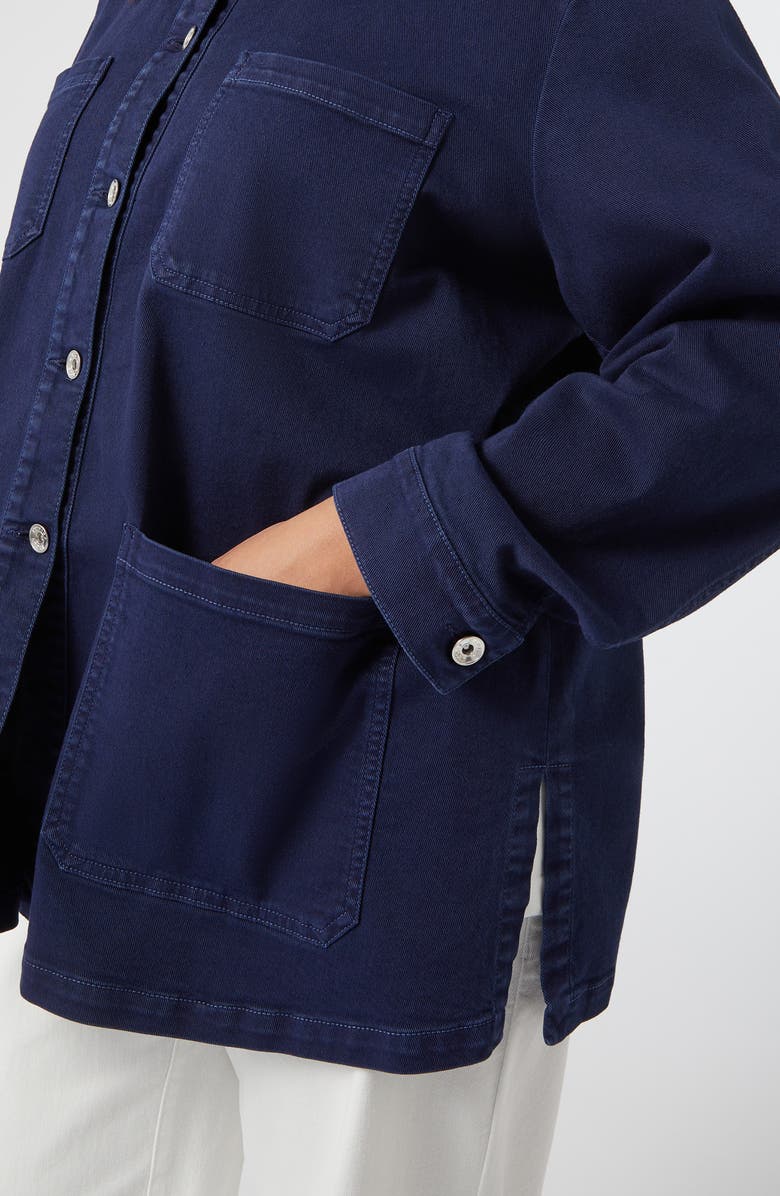 Marina Rinaldi Jimco Denim Chore Jacket, Alternate, color, China Blue