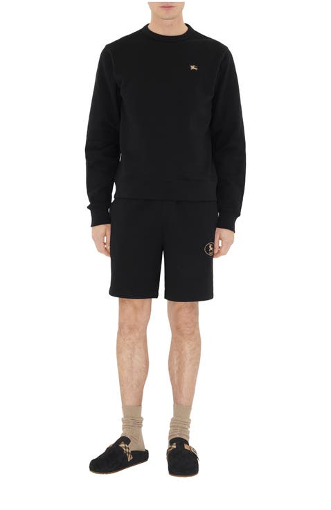 Knight Stamp Cotton Sweatshirt