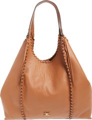Sam Edelman Sylvia Whipstitch Expandable Leather Tote