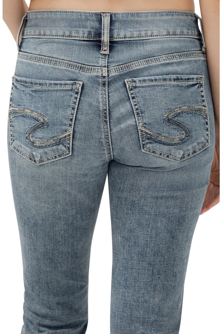 Suki Curvy Mid Rise Capri Jeans, Alternate, color, INDIGO