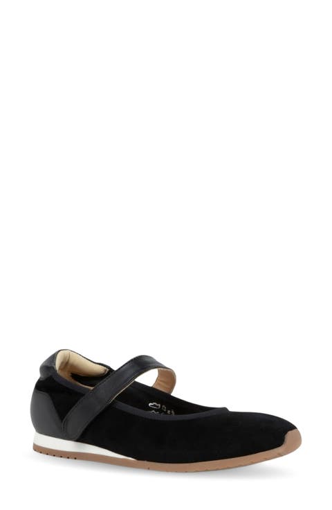 Pure Leather Mary Jane Flat