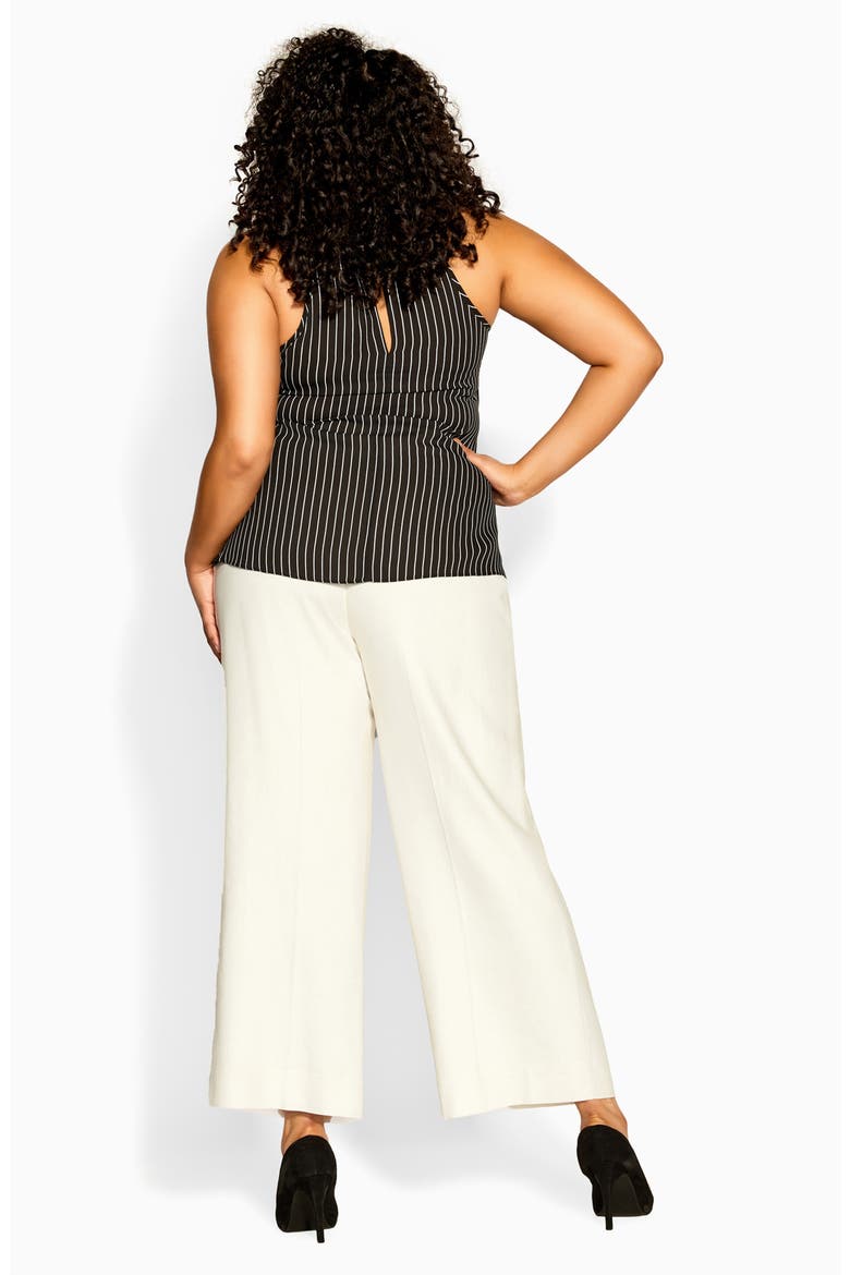 Maliyah Stripe Tie Neck Top, Alternate, color, STRIPE