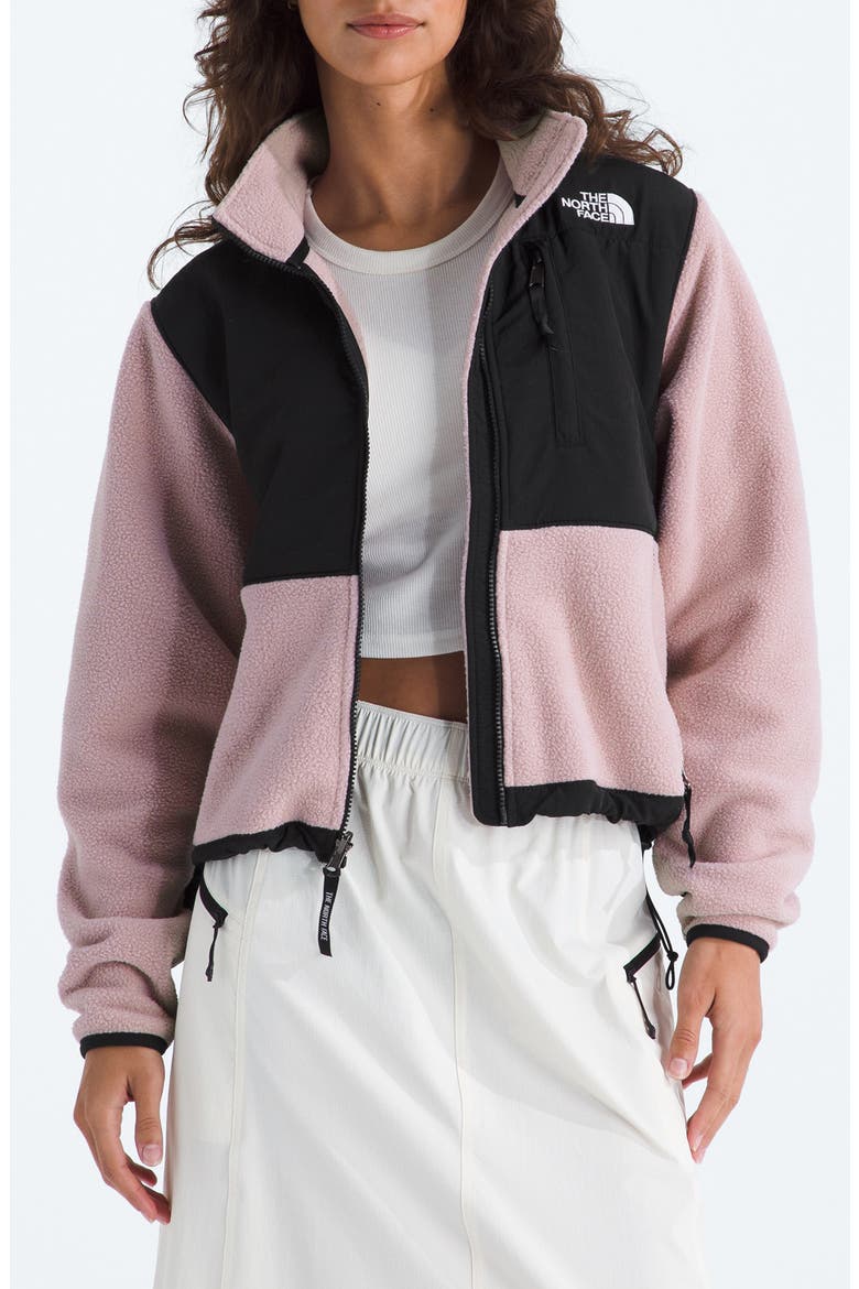 Retro Denali Jacket, Main, color, METAL PINK TNF BLACK