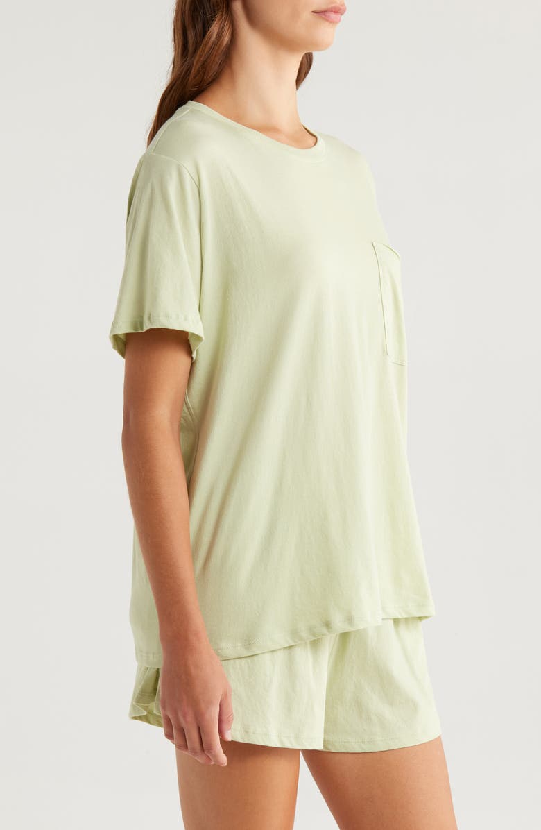 Lunya Organic Pima Cotton Short Pajamas, Alternate, color, Ethereal Green