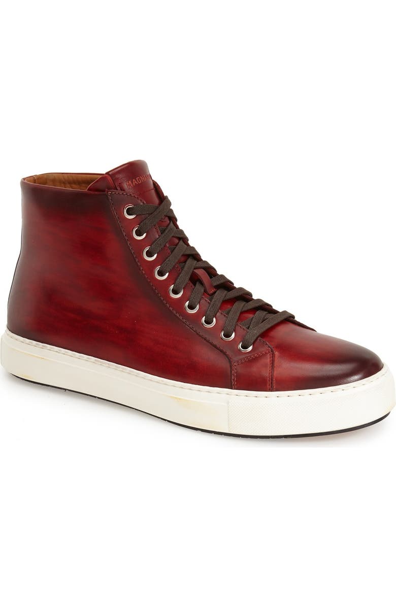 Magnanni Brando High Top Sneaker, Main, color,