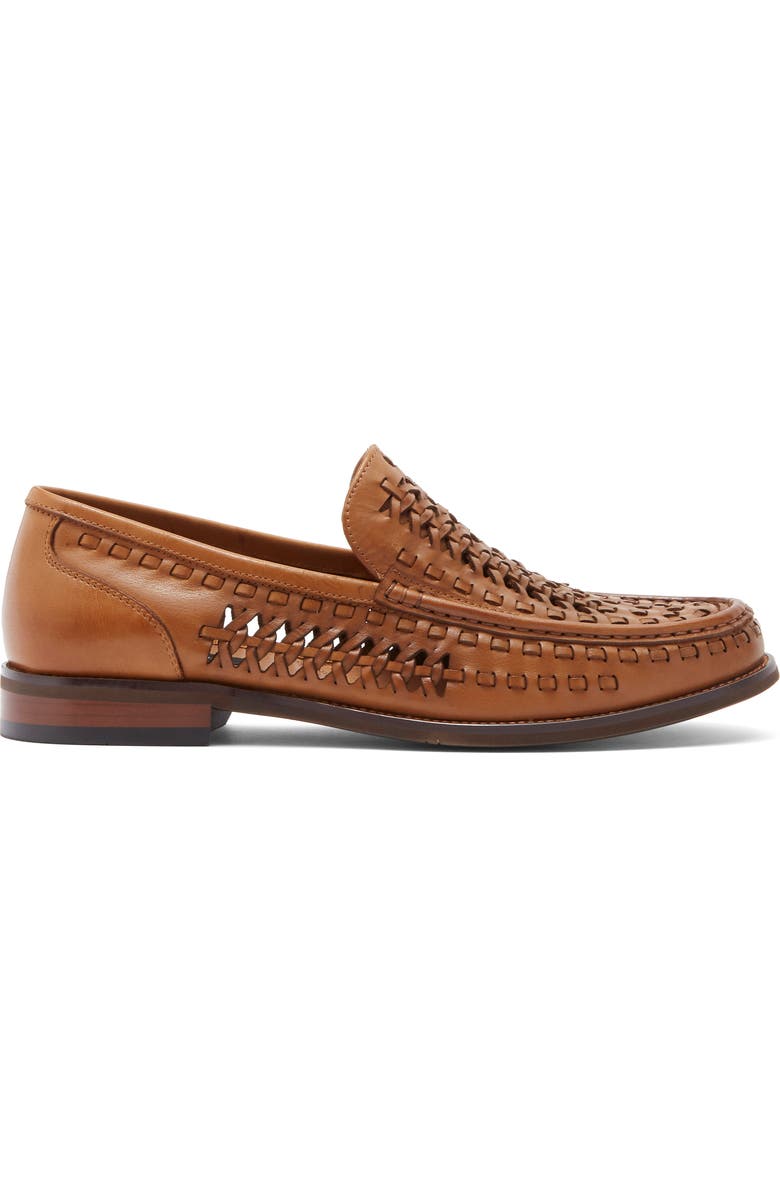 Steve Madden Gaetano Woven Loafer, Alternate, color, Vachetta