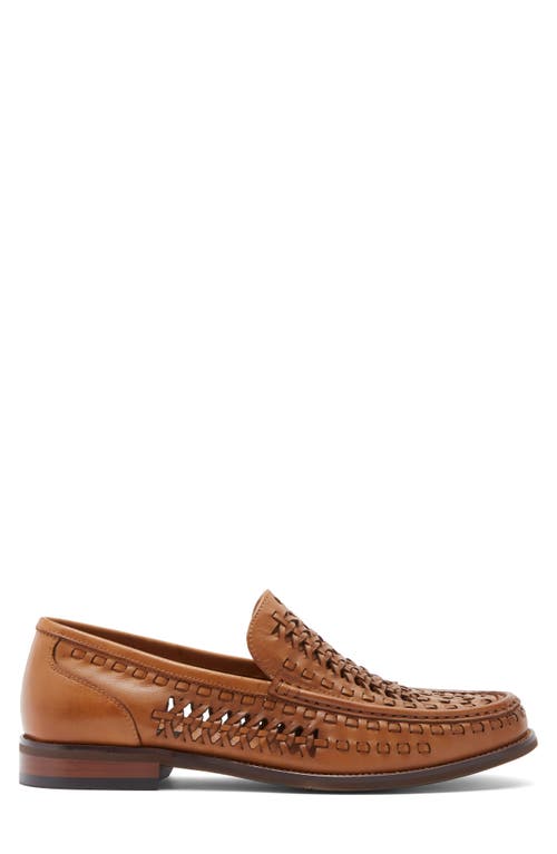 Steve Madden Gaetano Woven Loafer In Brown