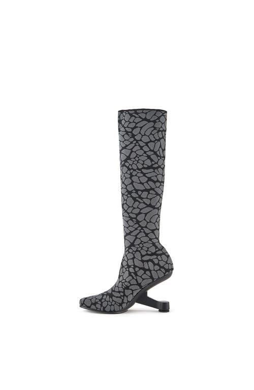 United Nude Eamz Sock Boot In Graphite