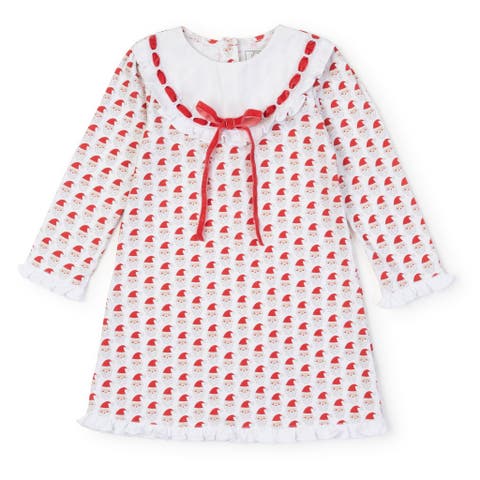 Emersyn Lace Trim Dress (Baby,Toddler, Little Kid, & Big Kid)