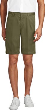 Lands' End Comfort Waist 9" No Iron Chino Shorts