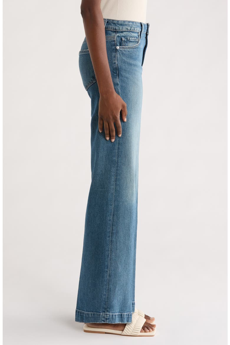 Leenah Wide Leg Jeans, Alternate, color, CRANKEDUP