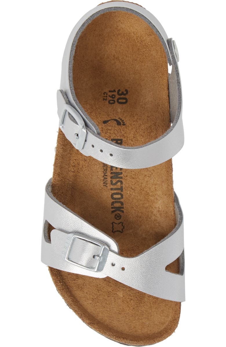 Birkenstock Rio Metallic Sandal, Alternate, color,