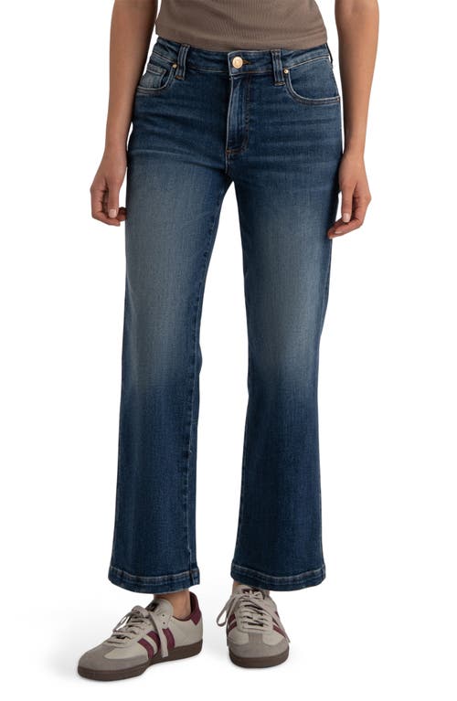 Kut From The Kloth Pattie High Waist Straight Leg Jeans In Blue