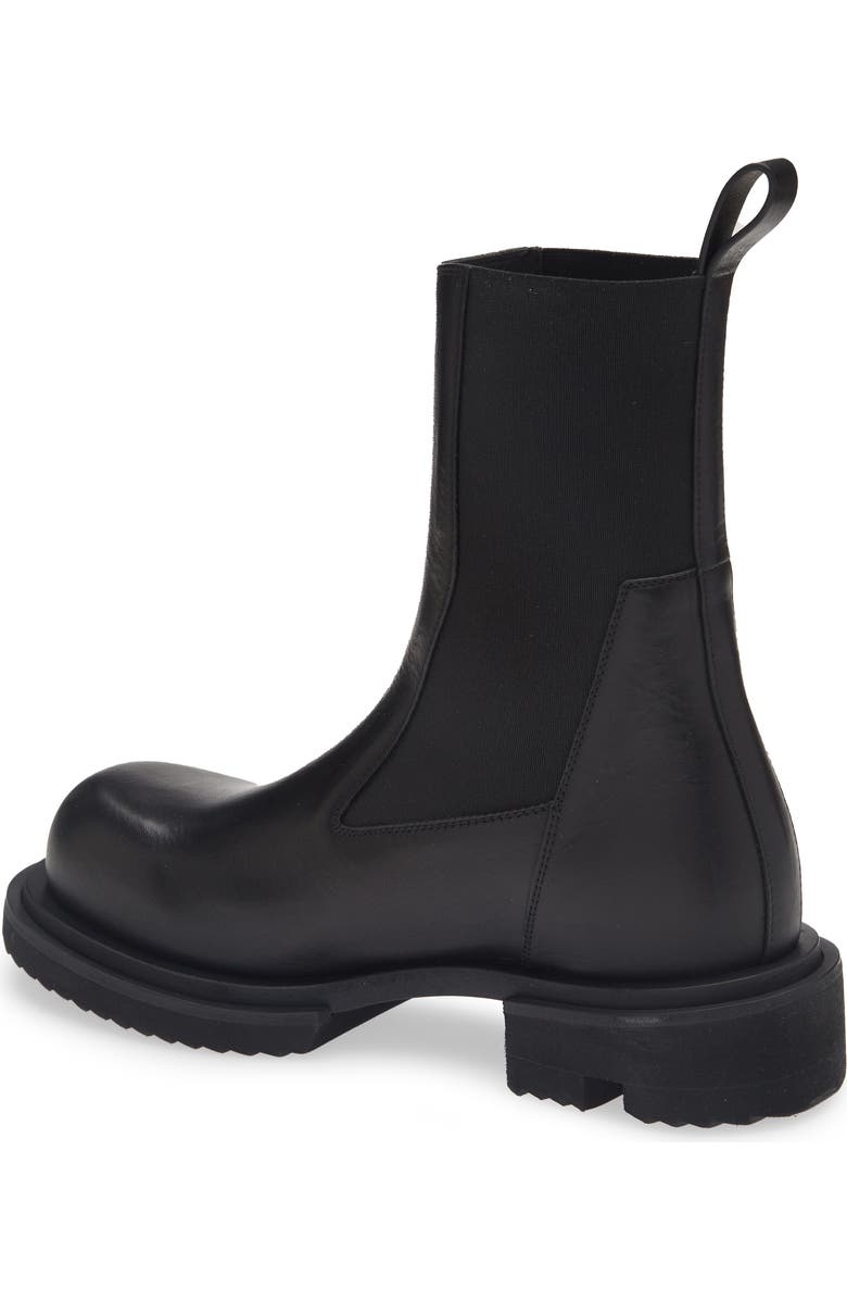 Rick Owens Stivali Beatle Bogun Chelsea Boot, Alternate, color, Black