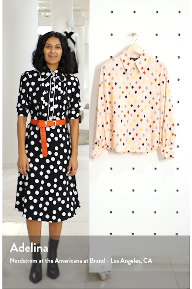 x Atlantic-Pacific Puff Sleeve Button-Up Shirt video