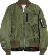 Sacai Nylon Twill Bomber Jacket