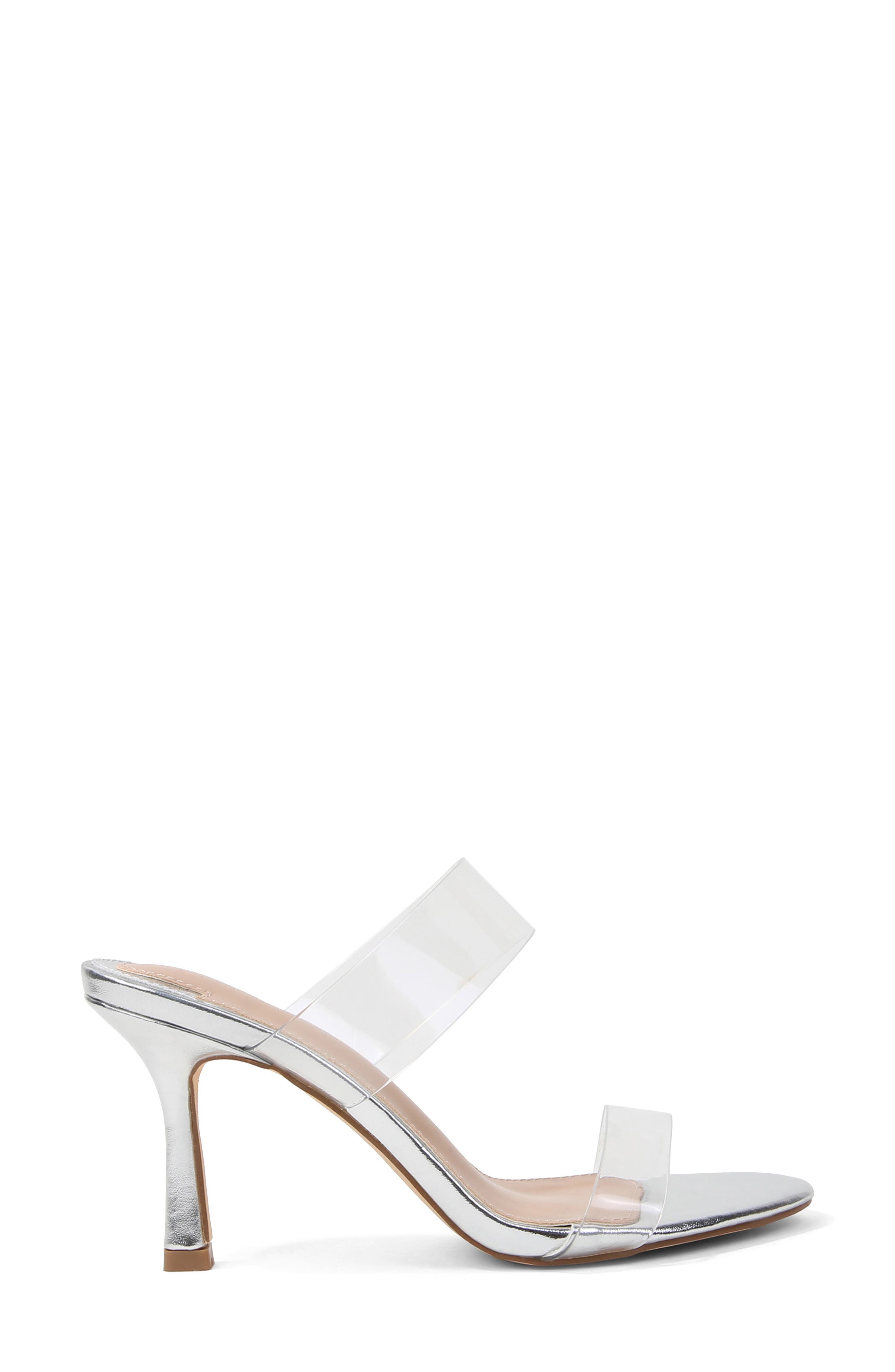 Calia Vinyl Slide Sandal, Alternate, color, SILVER