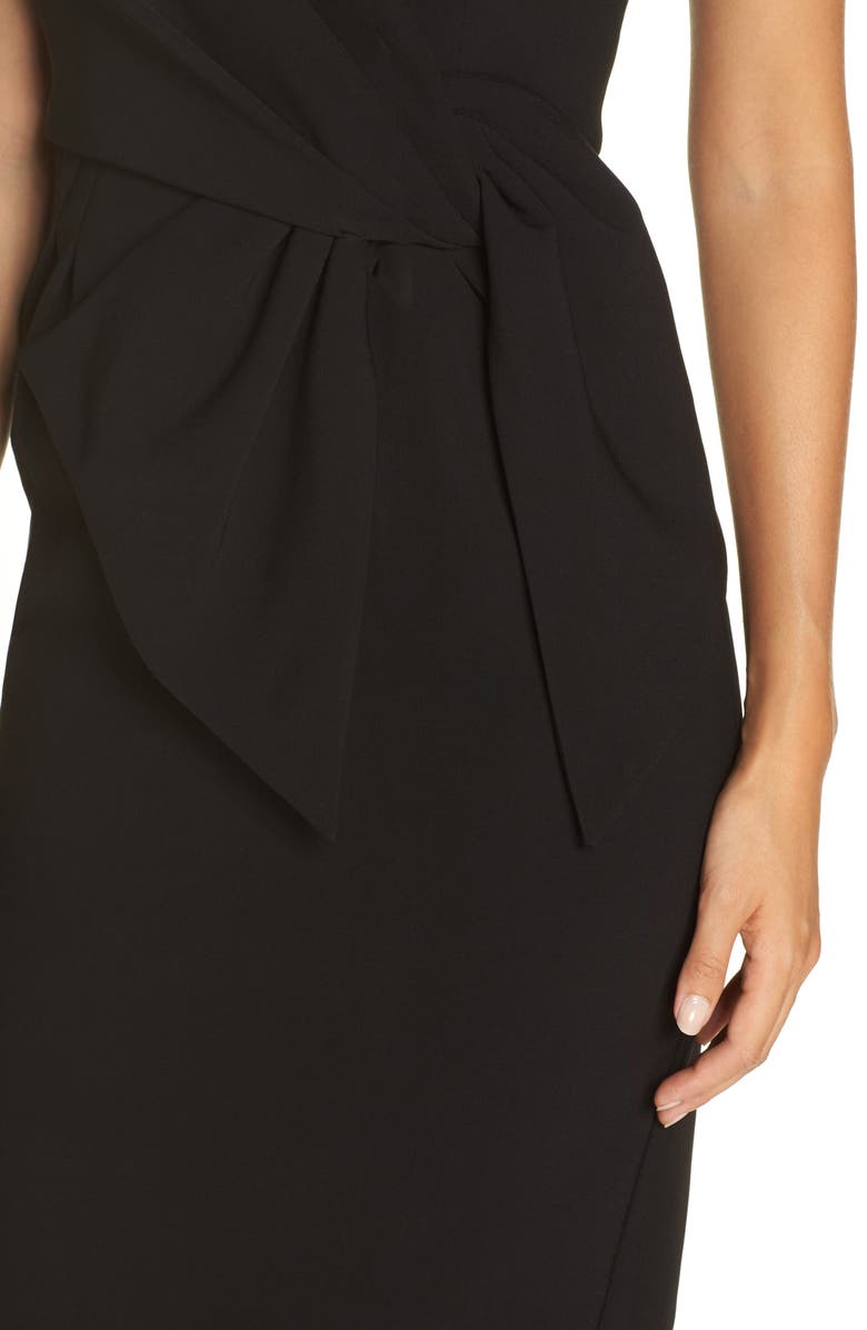 Eliza J Faux Wrap Sheath Dress, Alternate, color,