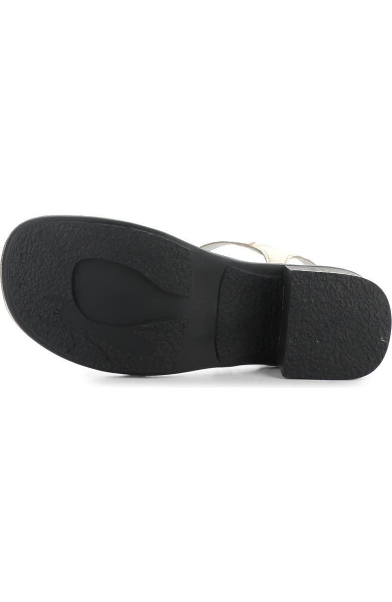 Fly London Eiva Ankle Strap Sandal, Alternate, color, Gold