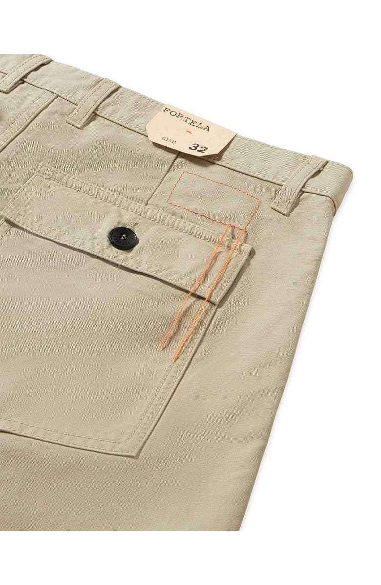 Fortela Rebel Cotton Pocket Bermuda, Alternate, color, Khaki