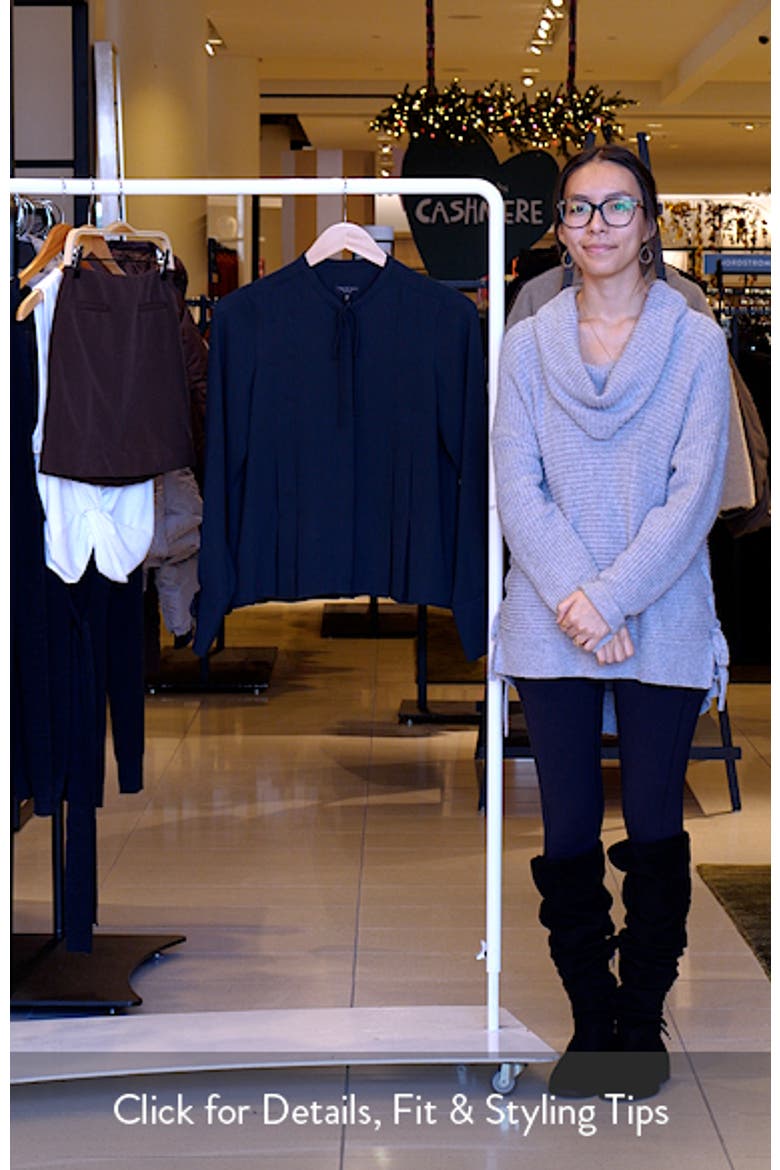 Adren Pleated Button-Up Shirt video