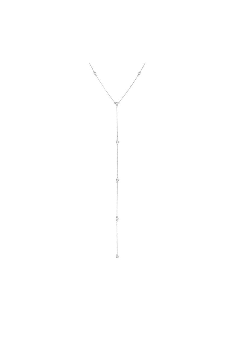 BY ADINA EDEN Diamond By The Yard Lariat 14K, Alternate, color, 14K Gold