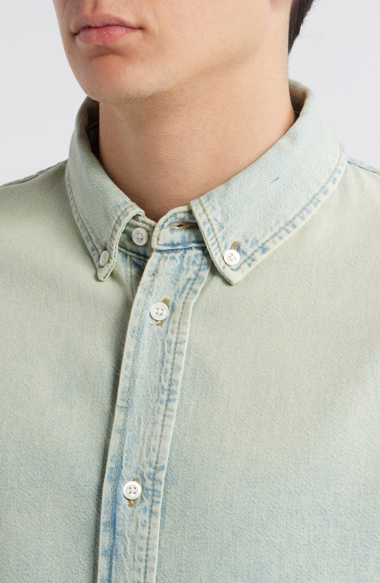 FRAME Modern Denim Button-Down Shirt, Alternate, color, Weekend