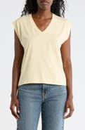 Nordstrom V-Neck Pima Cotton T-Shirt