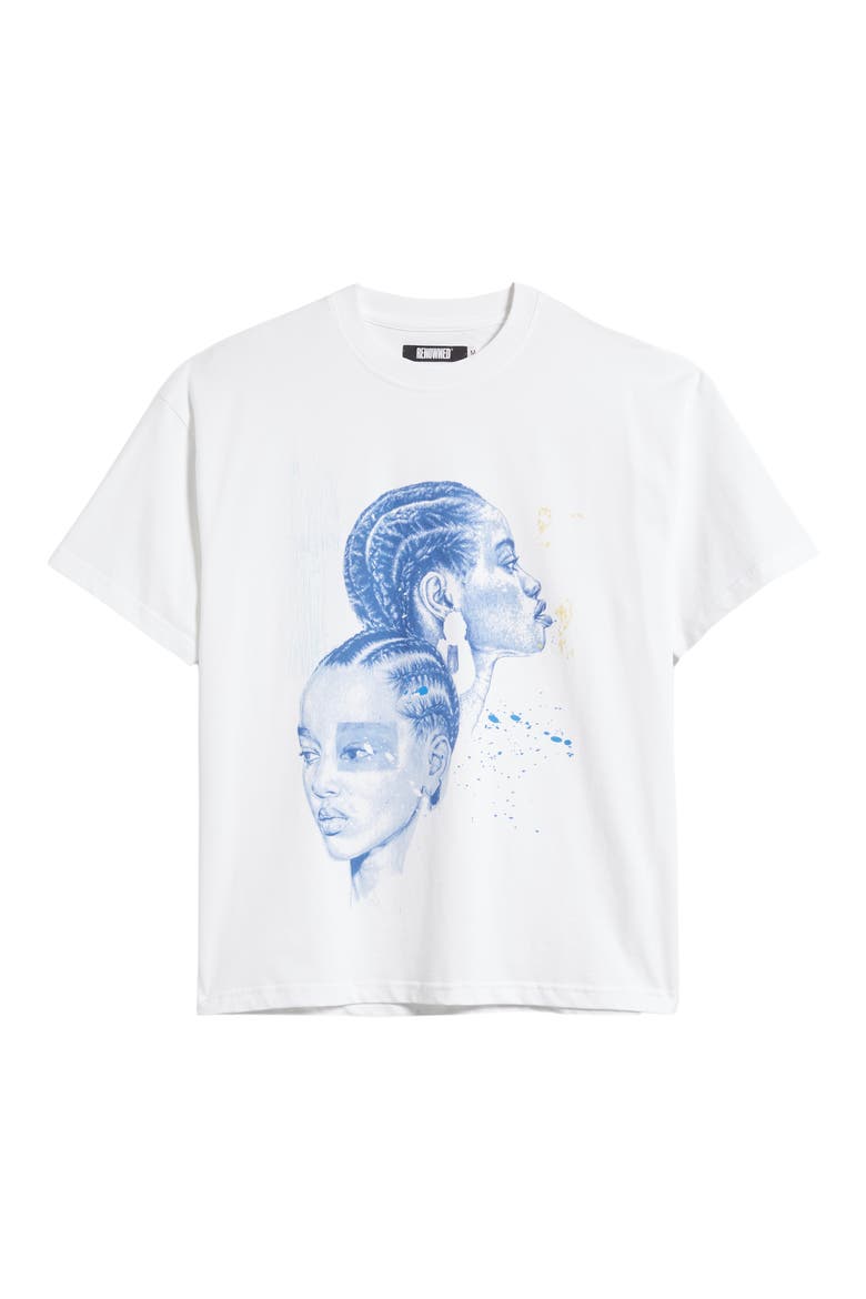 Women's Intuition Cotton Graphic T-Shirt, Alternate, color, WHITE