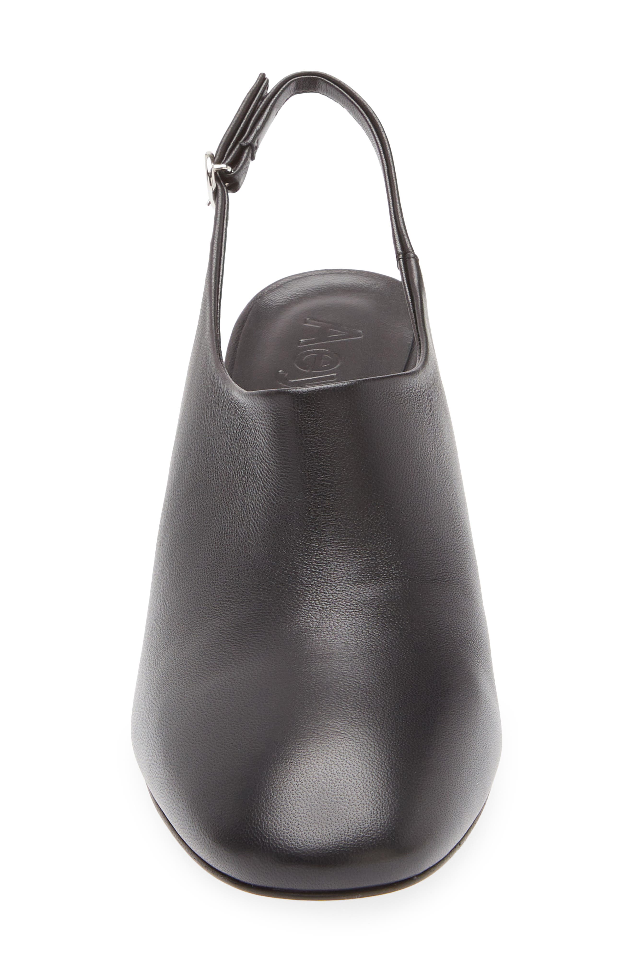 aeyde Malin Slingback Pump, Alternate, color, Black