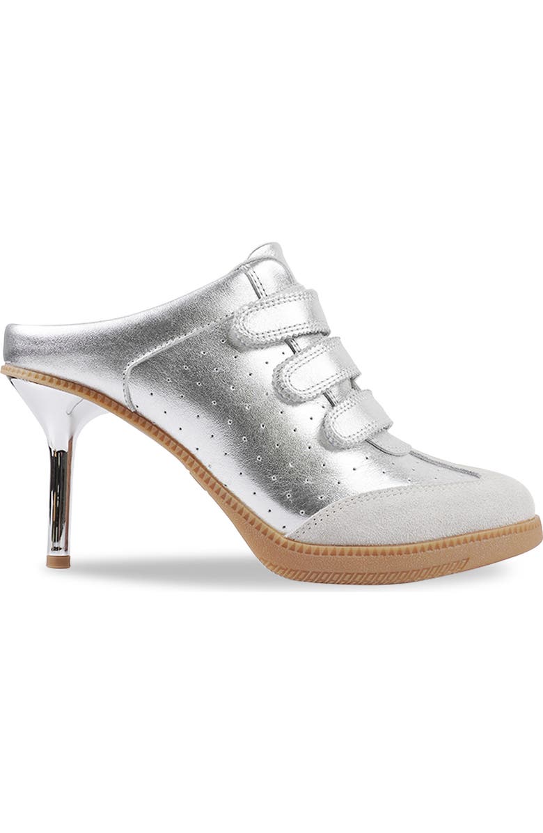 Candie's Primm Mule, Alternate, color, Silver