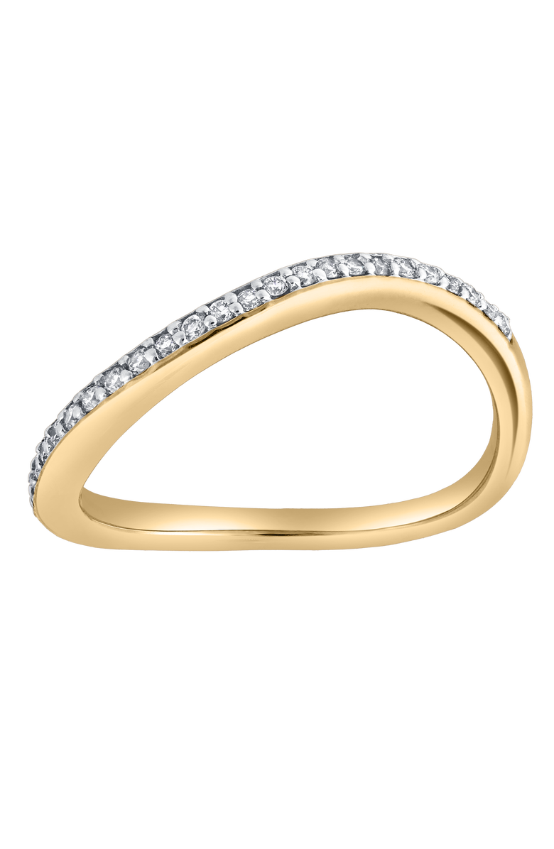 LuvMyJewelry Selena Silk Wave 2.00 Ct Pear Lab Grown Diamond Engagement Ring, Alternate, color, 14K Yellow Gold