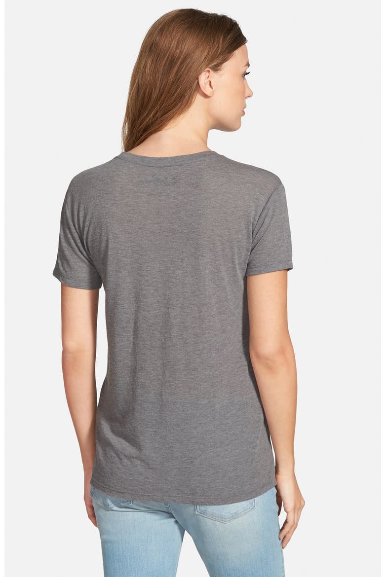 'Sunshine' Graphic Print Tee, Alternate, color, HEATHER GREY