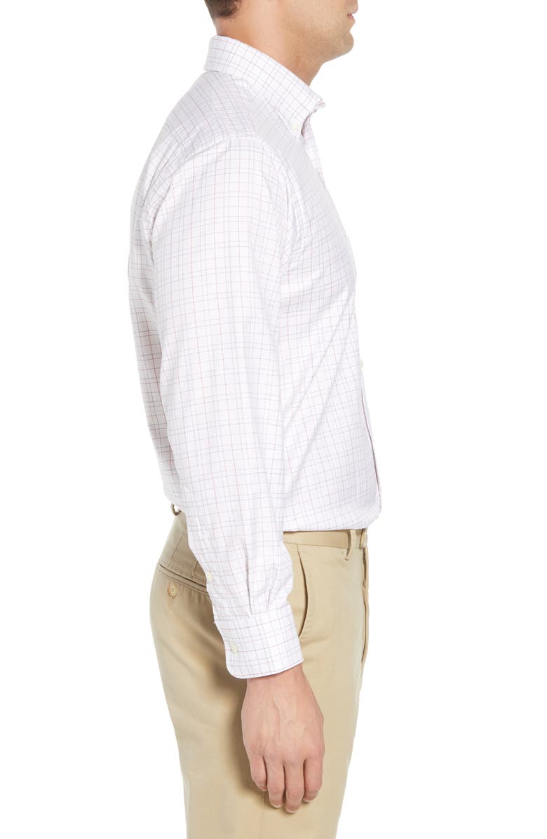 Gitman Tailored Fit Plaid Dress Shirt, Alternate, color,
