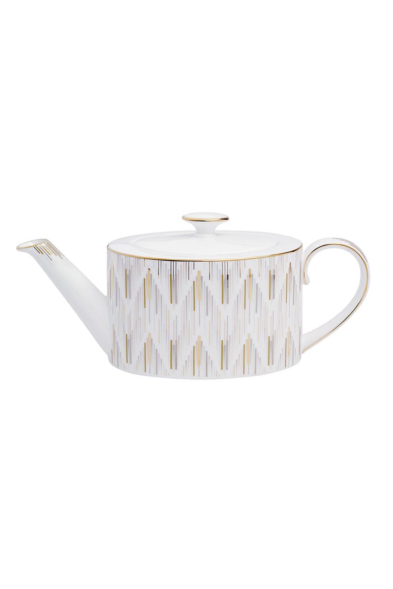 Luminous Large Teapot, Main, color, White