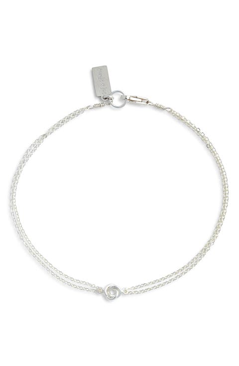 Lennan Love Knot Double Strand Bracelet