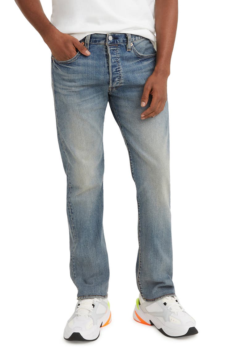 Levi's® 501™ Original Straight Leg Jeans, Main, color, UNLEADED