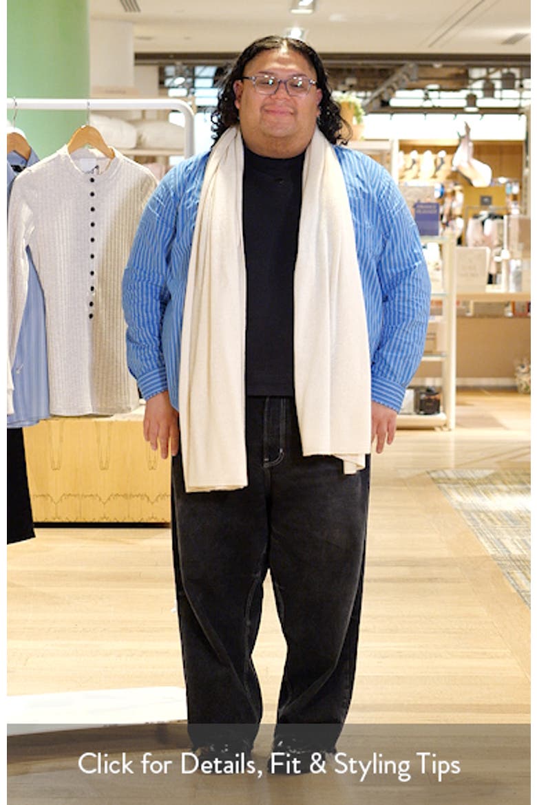 Featherweight Silk & Cashmere Scarf video