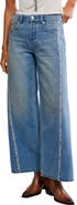 Free People On the Edge Wide Leg Jeans