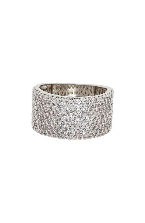 Cubic Zirconia Statement Ring