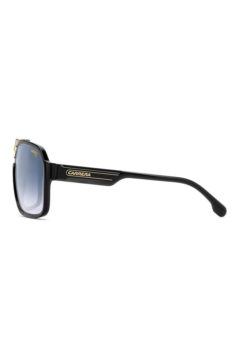 64mm Oversize Gradient Navigator Sunglasses, Alternate, color, 02M2-08