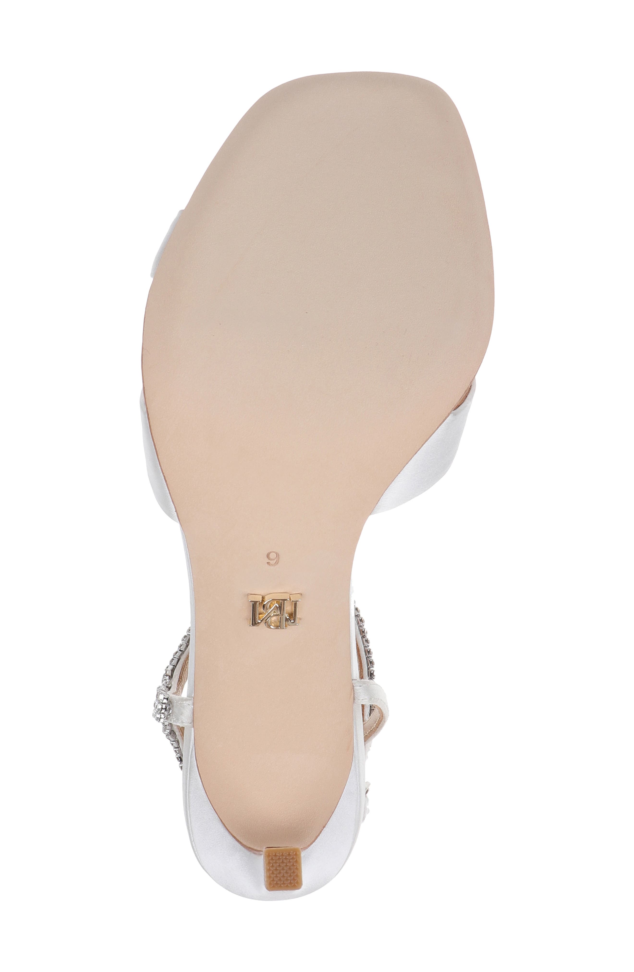 Reagan Ankle Strap Sandal, Alternate, color, WHITESATIN